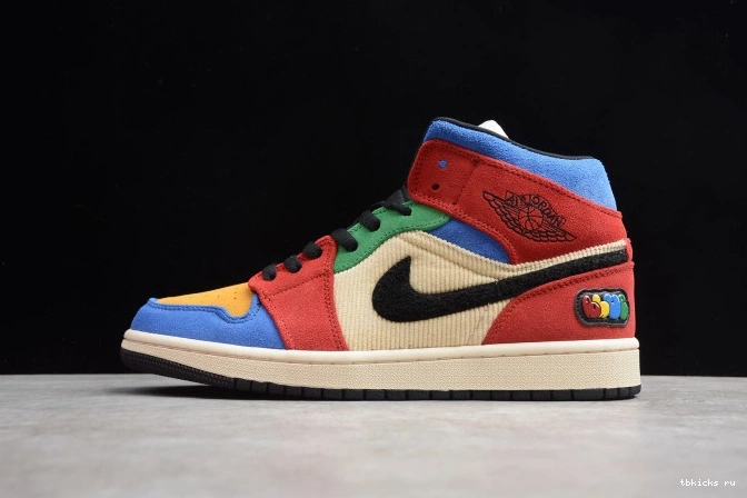 Rep TB Great Jordan 1 Fearless CU2805-100 SE Mid Blue Air the 0716
